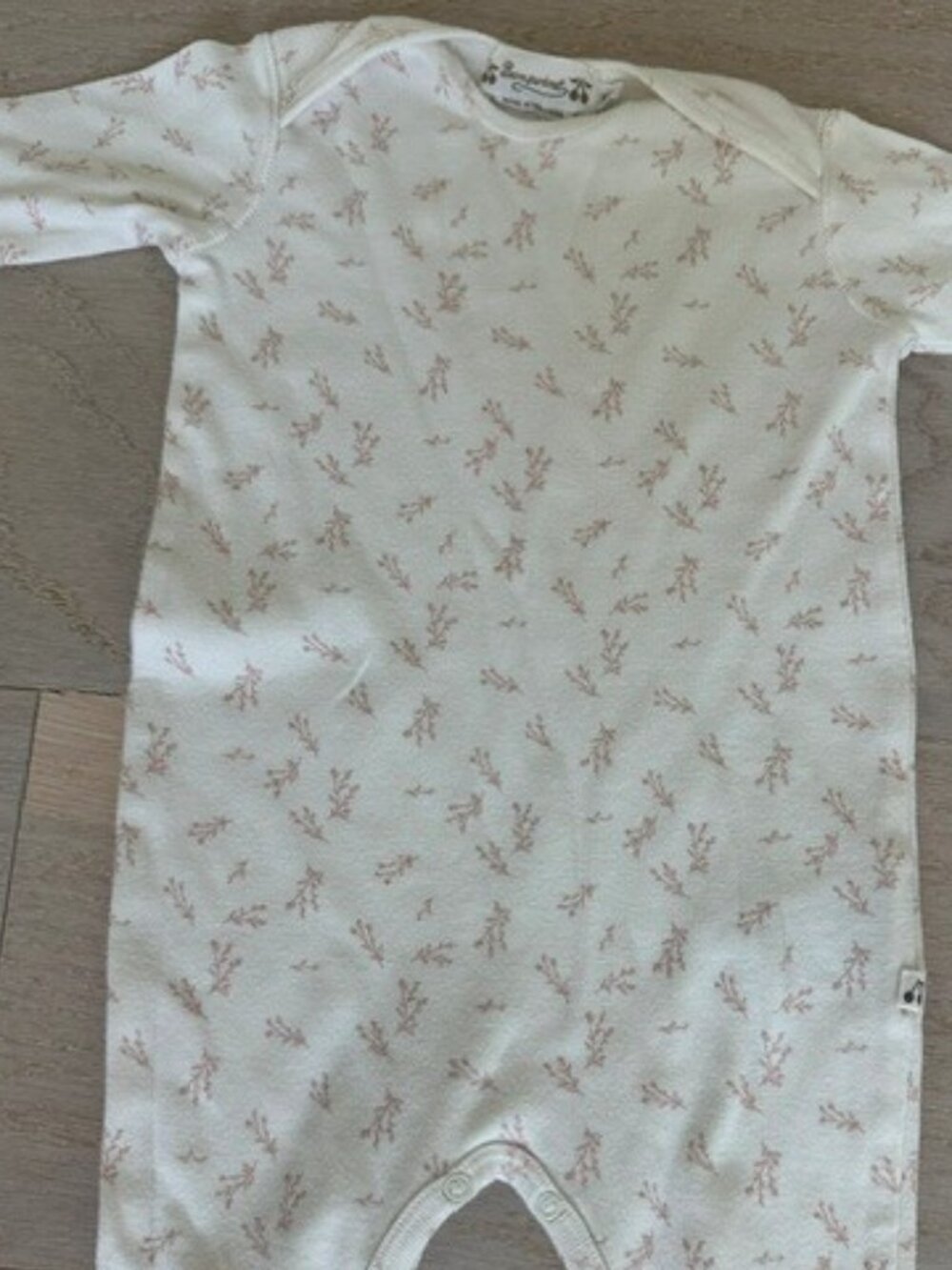 Bonpoint Floral Footed Sleeper Pajamas